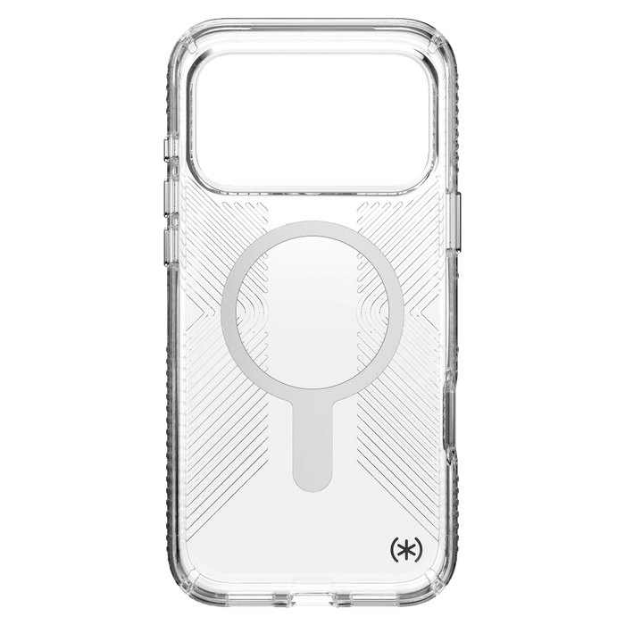 Speck Presidio Perfect Clear Grip Case with ClickLock for Apple iPhone 17 Pro Max Clear