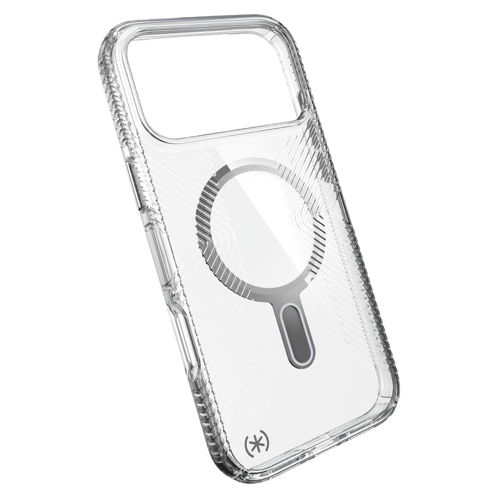 Speck Presidio Perfect Clear Grip Case with ClickLock for Apple iPhone 17 Pro Max Clear