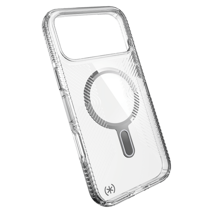 Speck Presidio Perfect Clear Grip Case with ClickLock for Apple iPhone 17 Pro Max Clear