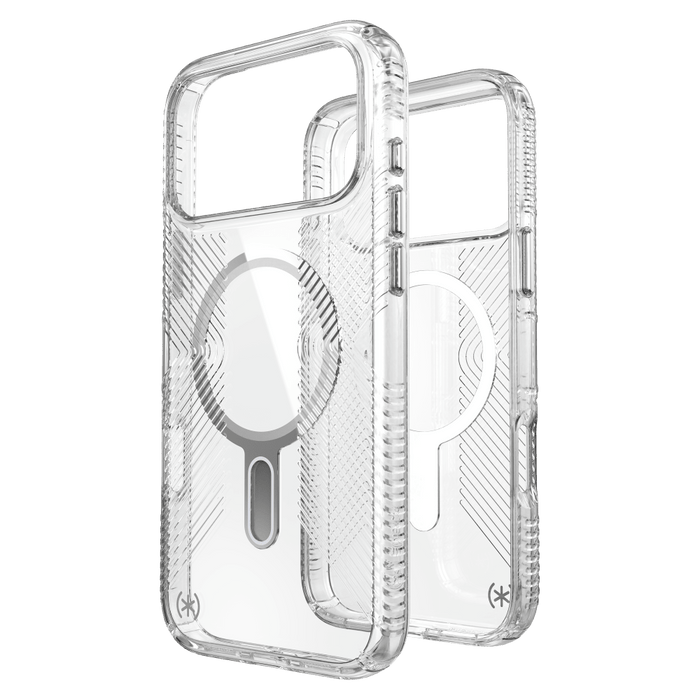 Speck Presidio Perfect Clear Grip Case with ClickLock for Apple iPhone 17 Pro Max Clear