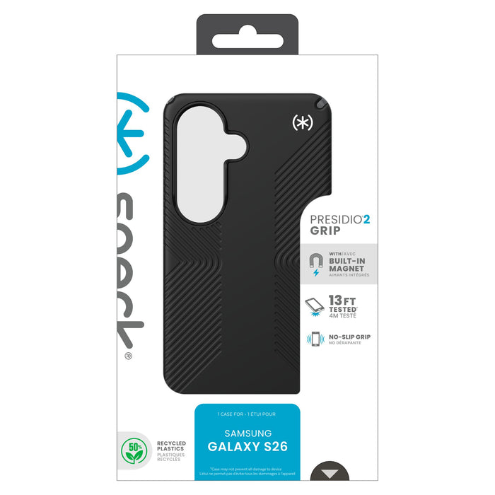 Speck Presidio2 Grip Case with Magnet for Samsung Galaxy S26