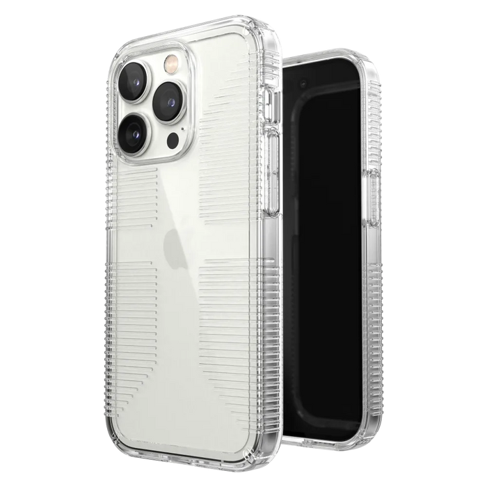 Speck Gemshell Grip Case for Apple iPhone 14 Pro Clear