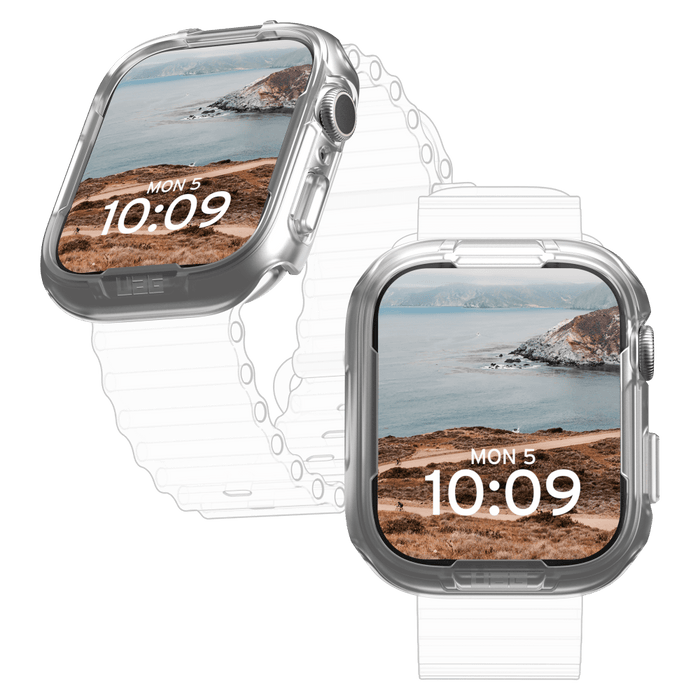 Urban Armor Gear Scout Case for Apple Watch 45mm Clear