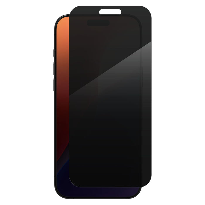 ZAGG Invisible Shield Glass Elite Privacy Screen Protector for Apple iPhone 16 Pro Max Clear