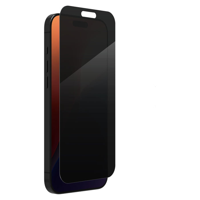 ZAGG Invisible Shield Glass Elite Privacy Screen Protector for Apple iPhone 16 Pro Max Clear