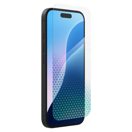 ZAGG InvisibleShield XTR4 Antimicrobial Glass Screen Protector for Apple iPhone 16 / iPhone 15