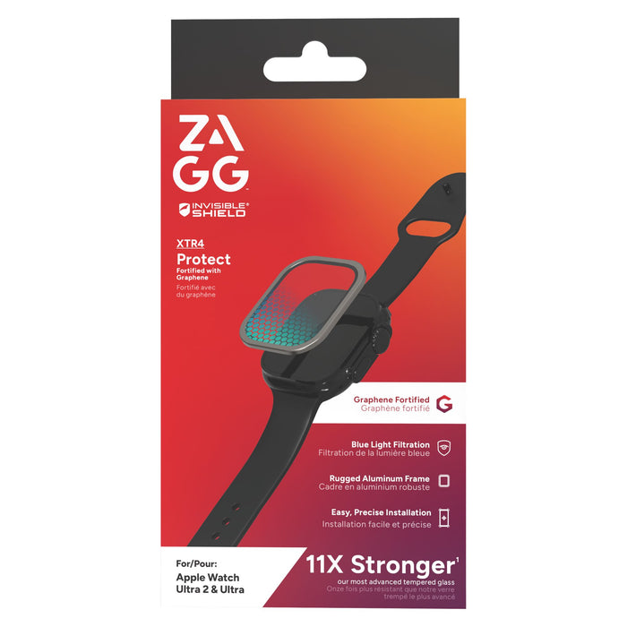 ZAGG Glass XTR4 Smart Watch Screen Protector for Apple Watch Ultra 49mm