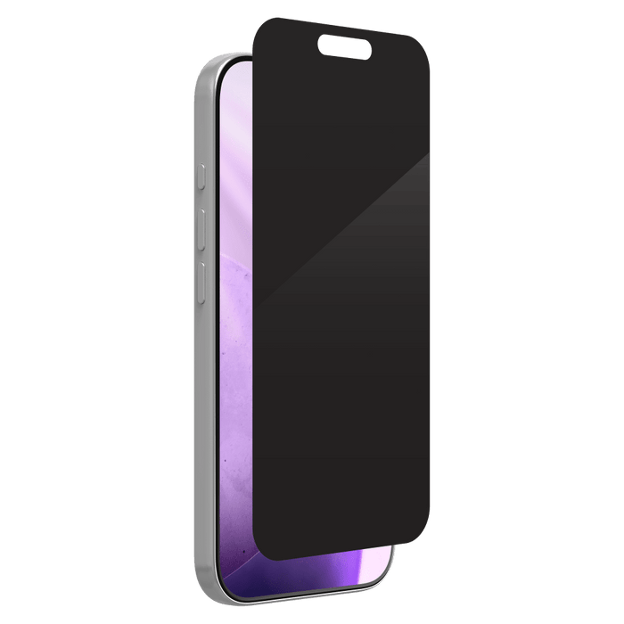 ZAGG Privacy XTR Tempered Glass Screen Protector for Apple 2025 iPhone 6.3 Pro Clear