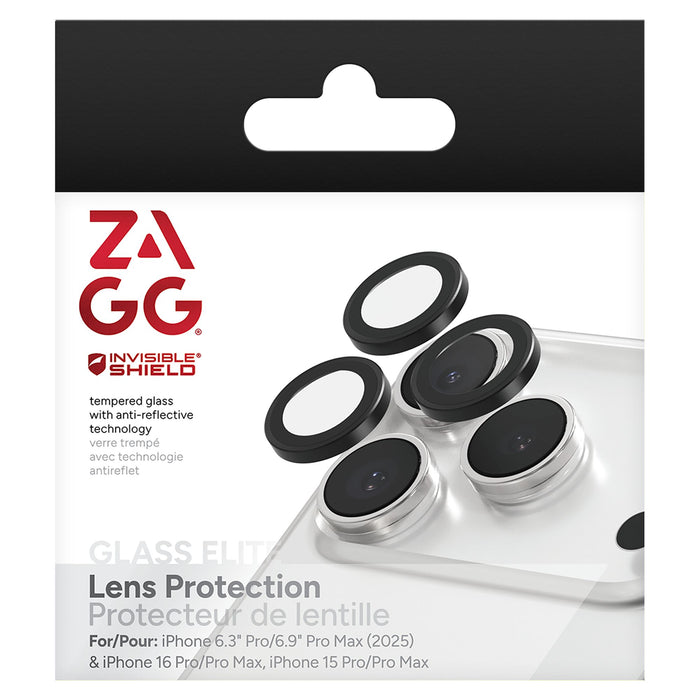 ZAGG Glass Elite Lens Protection (camera rings)
