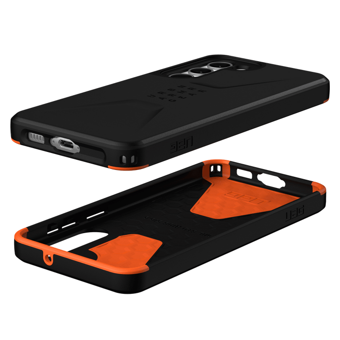 Urban Armor Gear (UAG) Civilian Case for Samsung Galaxy S23 Plus Black