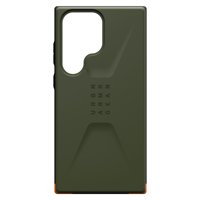 Urban Armor Gear (UAG) Civilian Case for Samsung Galaxy S23 Ultra Olive Drab