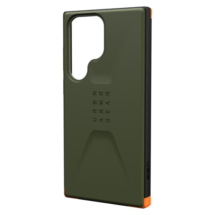 Urban Armor Gear (UAG) Civilian Case for Samsung Galaxy S23 Ultra Olive Drab