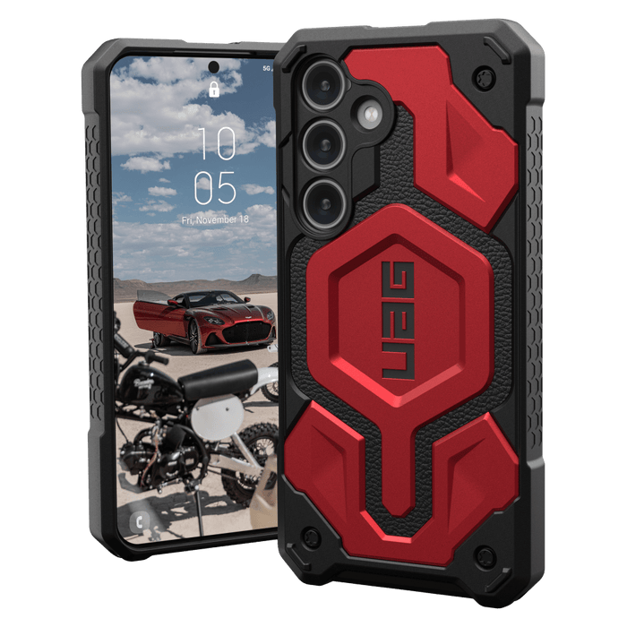 Urban Armor Gear Monarch Case for Samsung Galaxy S24 Red