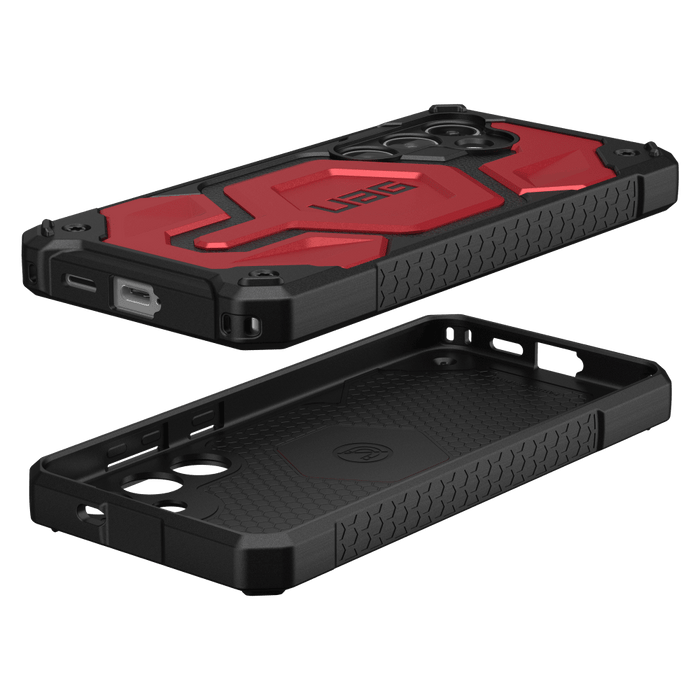 Urban Armor Gear (UAG) Monarch Case for Samsung Galaxy S24 Plus Crimson