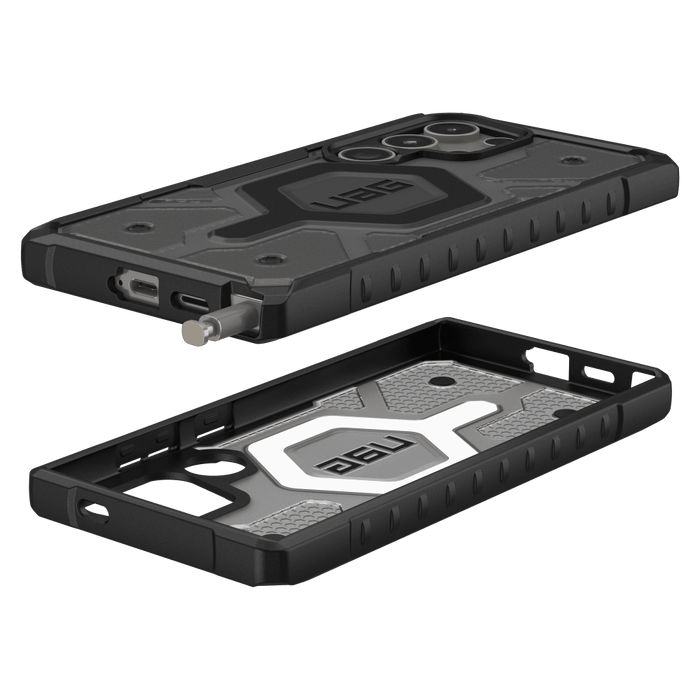 Urban Armor Gear (UAG) Pathfinder Clear MagSafe Case for Samsung Galaxy S24 Ultra Ash