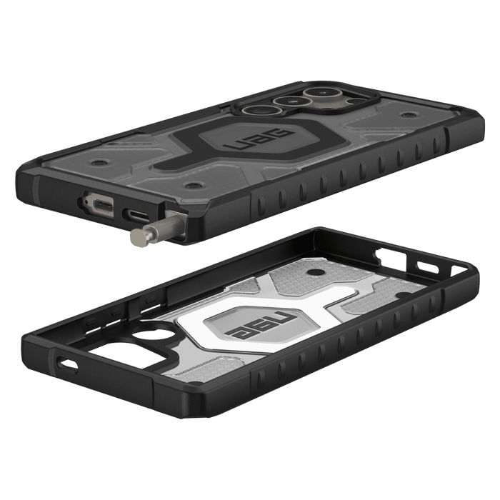 Urban Armor Gear (UAG) Pathfinder Clear MagSafe Case for Samsung Galaxy S24 Ultra Ice