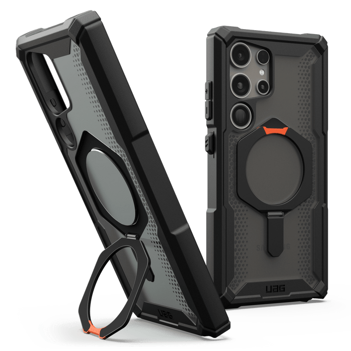 Urban Armor Gear (UAG) Plasma XTE Case for Samsung Galaxy S24 Ultra Black and Orange