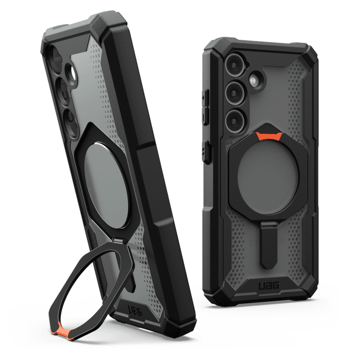 Urban Armor Gear (UAG) Plasma XTE Case for Samsung Galaxy S24 Black and Orange