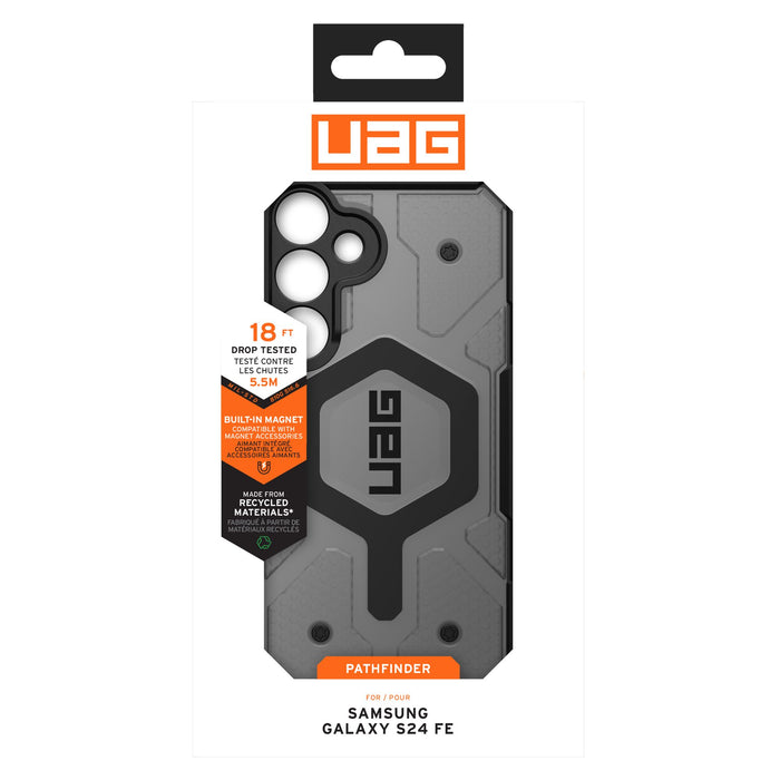 Urban Armor Gear Pathfinder MagSafe Case for Samsung Galaxy S24 FE Gray