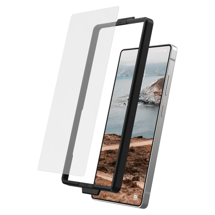 Urban Armor Gear Glass Shield Screen Protector for Samsung Galaxy S 2025 Large Clear