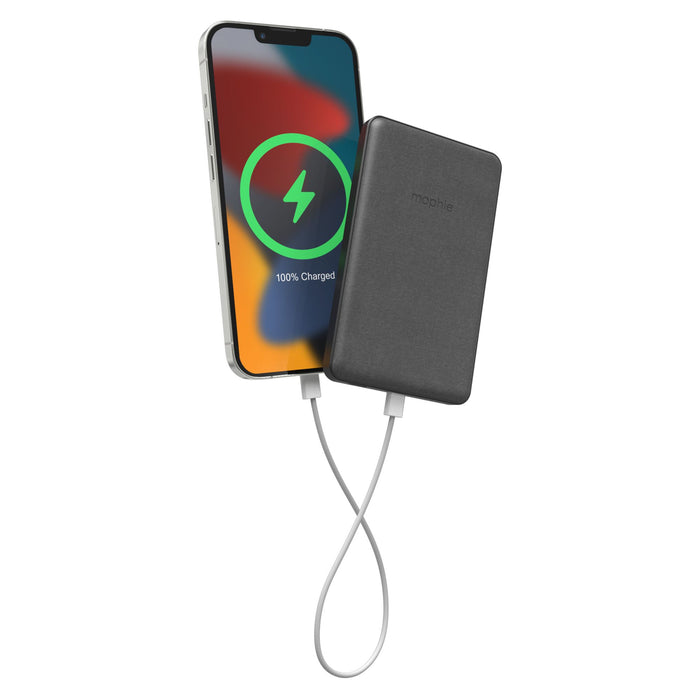mophie Snap+ MagSafe Juice Pack Mini Wireless Charging Power Bank 5,000 mAh