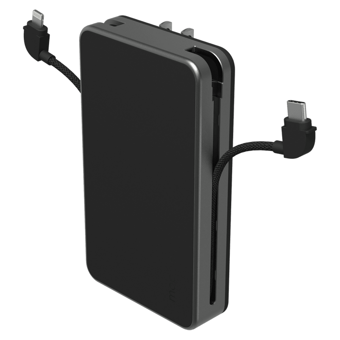 mophie PowerStation Plus 2024 AC Power Bank 10,000 mAh Black