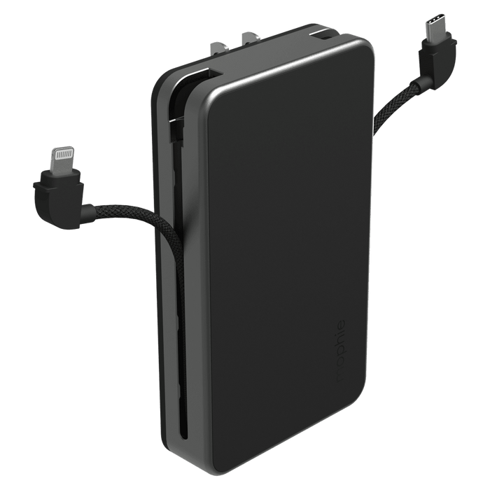 mophie PowerStation Plus 2024 AC Power Bank 10,000 mAh Black