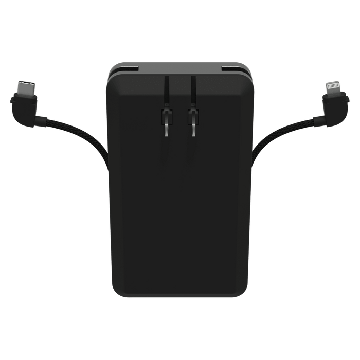 mophie PowerStation Plus 2024 AC Power Bank 10,000 mAh Black