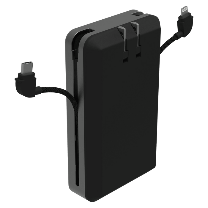 mophie PowerStation Plus 2024 AC Power Bank 10,000 mAh Black