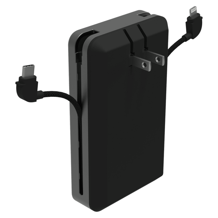 mophie PowerStation Plus 2024 AC Power Bank 10,000 mAh Black