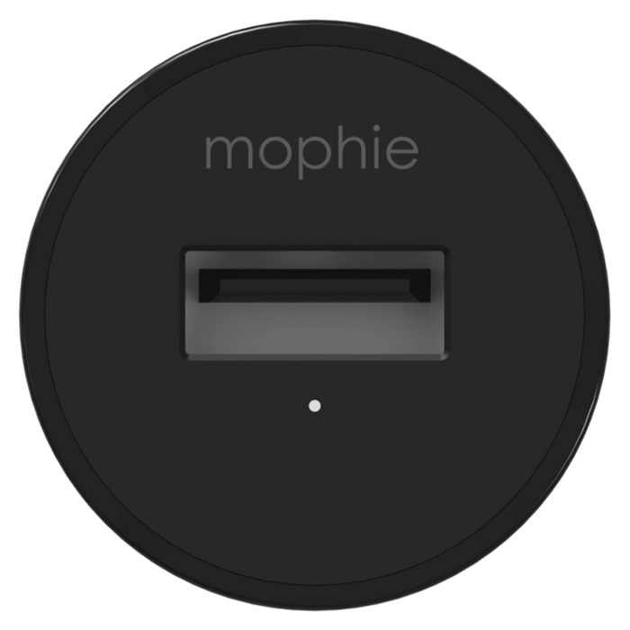 mophie USB A Car Charger 12W Black
