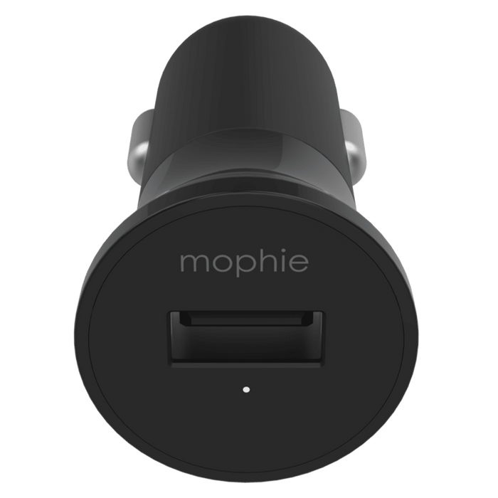 mophie USB A Car Charger 12W Black