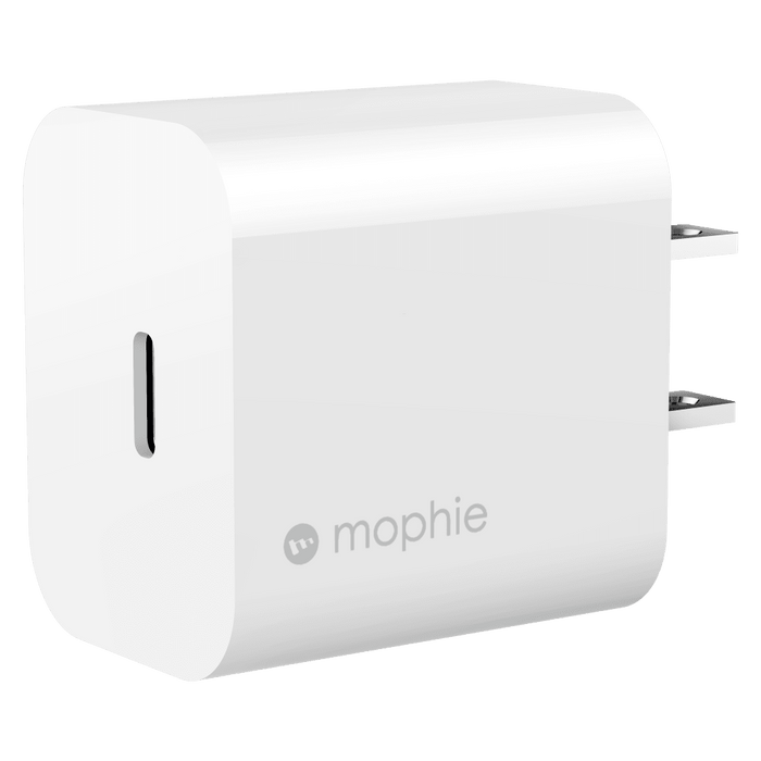 mophie 20W PD USB C Wall Charger White