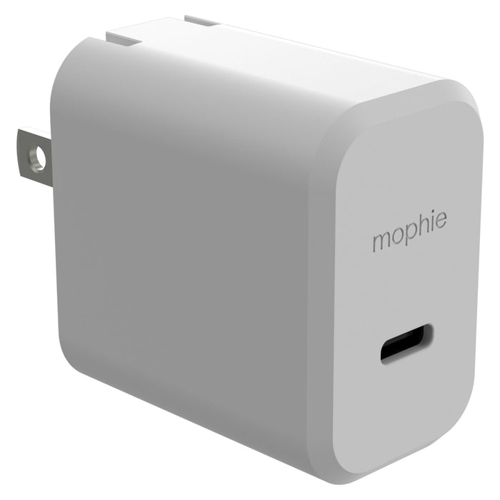 mophie 30W PD USB C GaN Wall Charger White