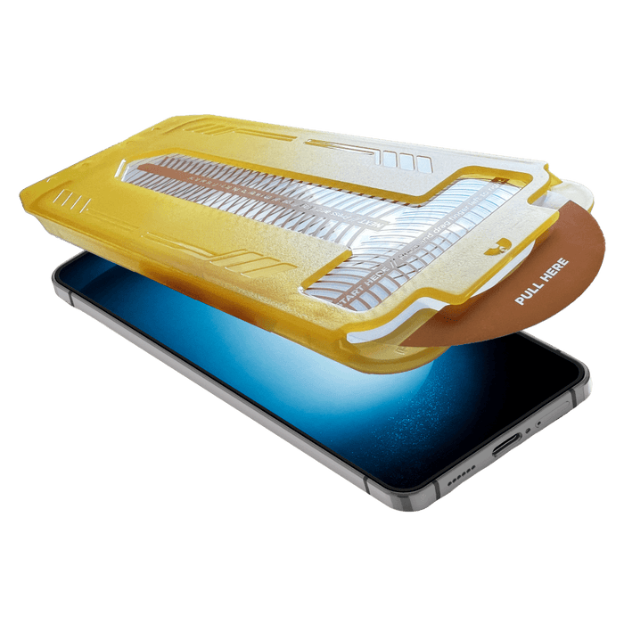 Simple $200 Guided Tempered Glass for Samsung Galaxy S25 Plus Clear