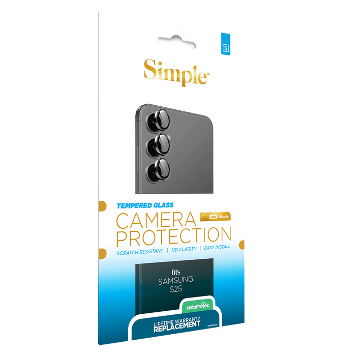 Simple Camera Lens Protector for the Samsung Galaxy S25