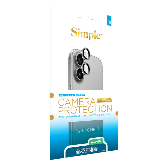 Simple Camera Lens Protector for Apple iPhone 17