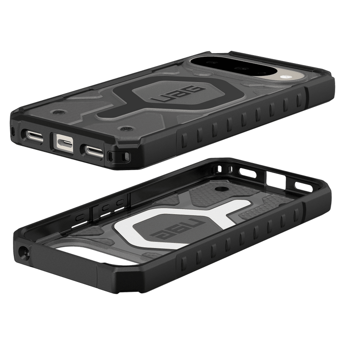 Urban Armor Gear Pathfinder Clear Case with Magnet for Google Pixel 10 / Pixel 10 Pro Gray