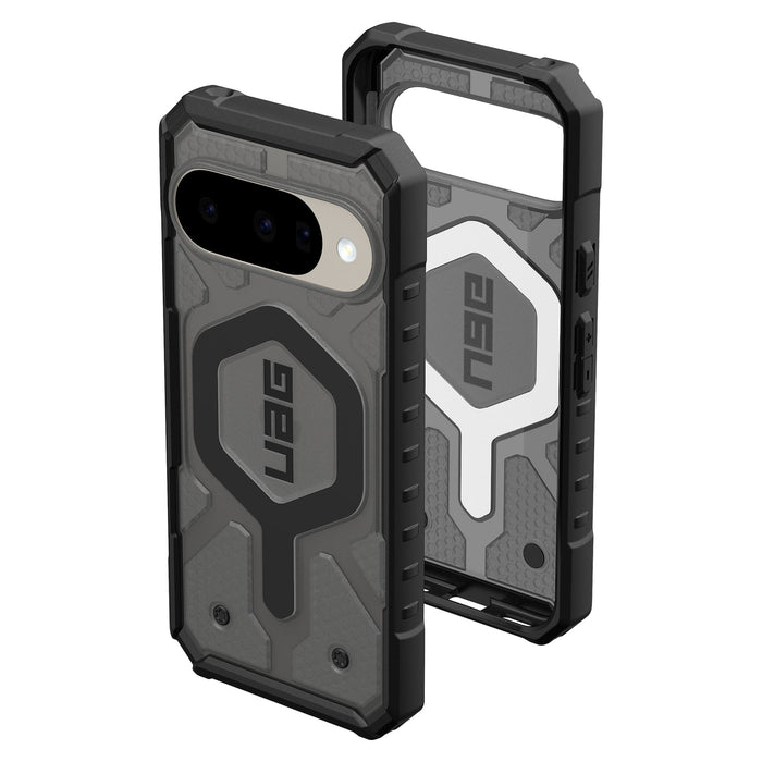 Urban Armor Gear Pathfinder Clear Case with Magnet for Google Pixel 10 / Pixel 10 Pro Gray