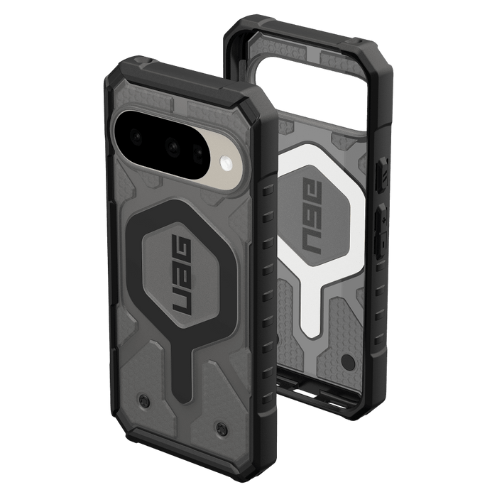 Urban Armor Gear Pathfinder Clear Case with Magnet for Google Pixel 10 / Pixel 10 Pro Gray