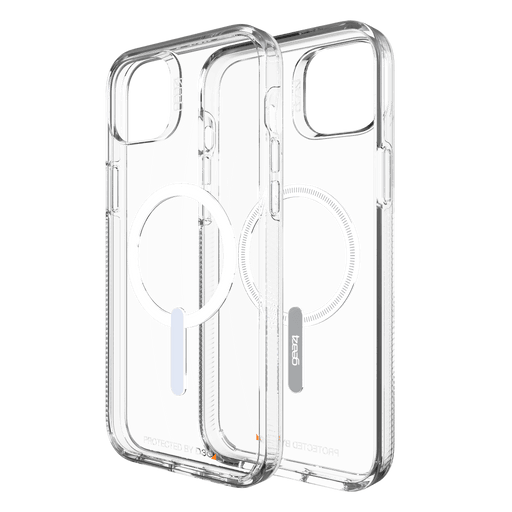 Gear4 Crystal Palace Snap MagSafe Case for Apple iPhone 14 Plus Clear