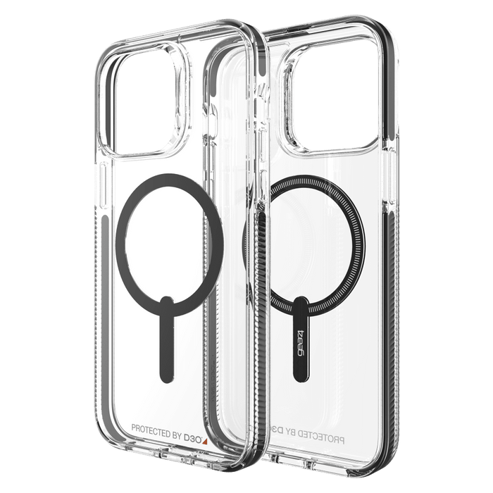 Gear4 Santa Cruz Snap MagSafe Case for Apple iPhone 14 Pro Max Black