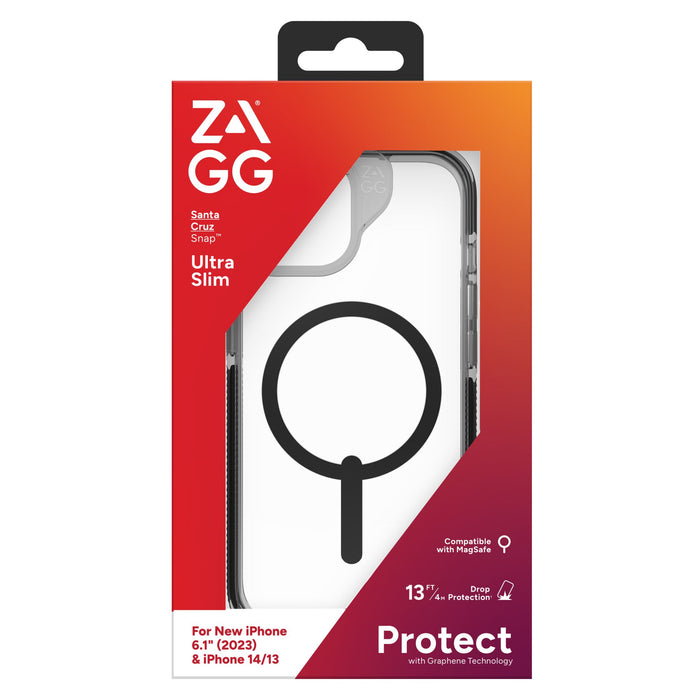 ZAGG Santa Cruz Snap MagSafe Case for Apple iPhone 15 / iPhone 14 / iPhone 13