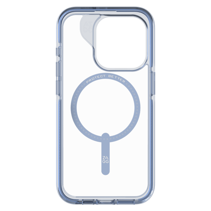 ZAGG Santa Cruz Snap MagSafe Case for Apple iPhone 15 Pro Blue