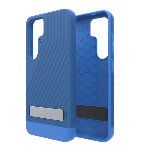 ZAGG Denali Case with Kickstand for Samsung Galaxy S24 Cobalt Blue
