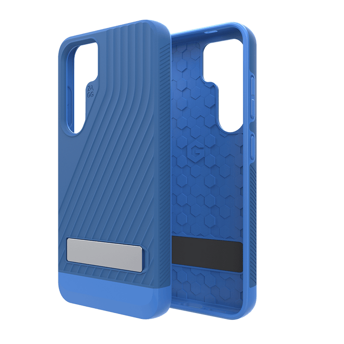 ZAGG Denali Case with Kickstand for Samsung Galaxy S24 Blue