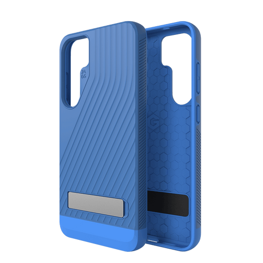 ZAGG Denali Case with Kickstand for Samsung Galaxy S24 Plus Cobalt Blue