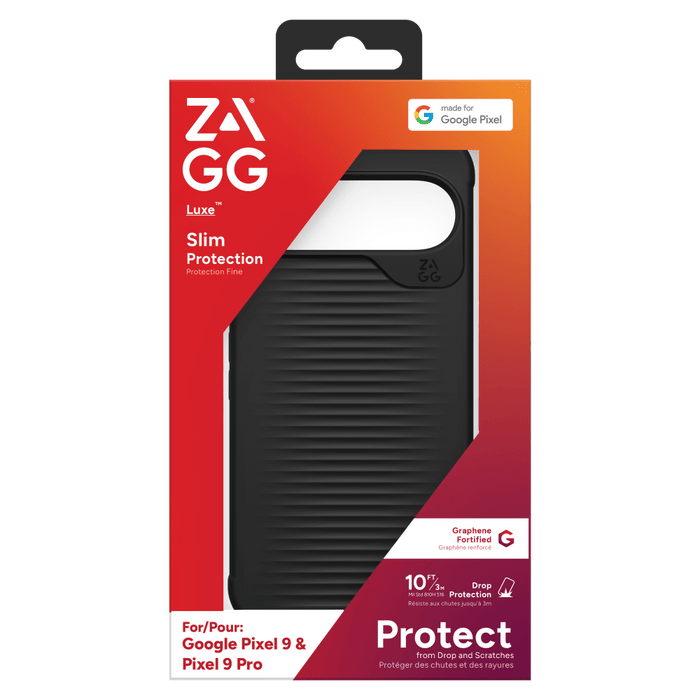 ZAGG Luxe Case for Google Pixel 9 / Pixel 9 Pro Black