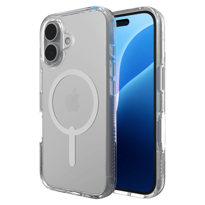 ZAGG Crystal Palace Snap MagSafe Case for Apple iPhone 16 Clear
