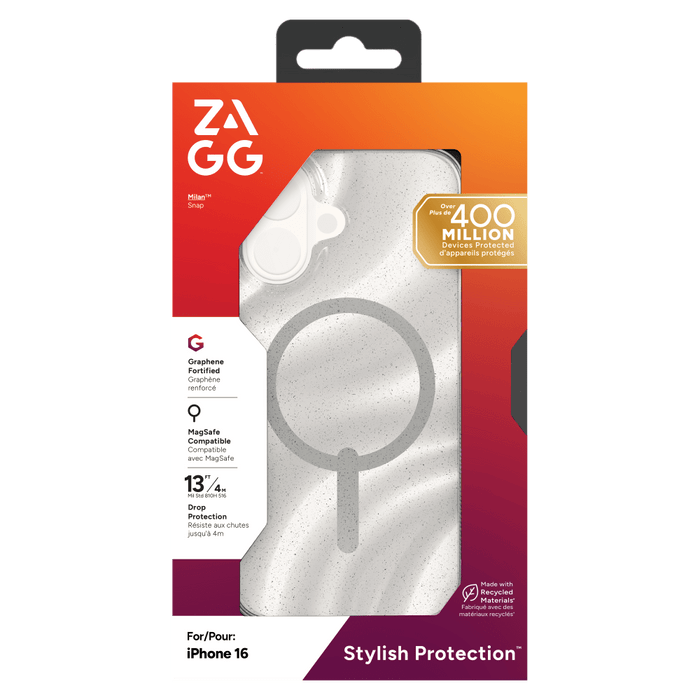 ZAGG Milan Snap MagSafe Case for Apple iPhone 16
